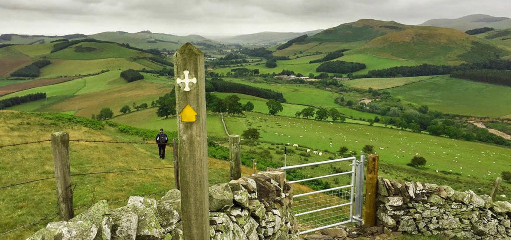 Pilgrimage on St. Cuthbert’s Way, Scotland and England